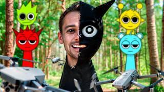 Mi Dron Atrapa A Incredibox Evil Sprunki En La Vida Real