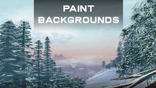 How to Paint Backgrounds for Animation