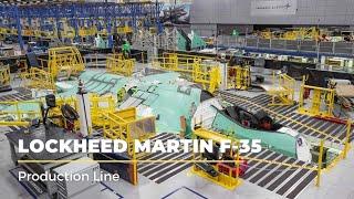 Lockheed Martin F-35 Production Line | How Aircraft is Made