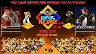 Capcom Vs SNK Redux Beta Ikemen Go 2024 - Free MUGEN Fighting Games Download (Windows/PC)