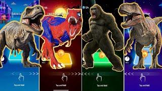  Jurassic World vs T-Rex Spider Man vs Godzilla vs The Good Dinosaur | Coffin Dance 🪩