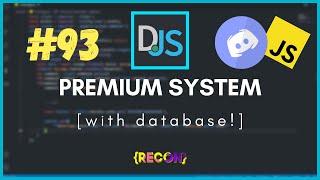 #93 Premium System (with MONGODB) | discord.js tutorials