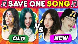 SAVE ONE SONG  OLD vs NEW (Same Singers) | Music Quiz Challenge #2