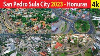 San Pedro Sula City , Honduras 4K By Drone 2023