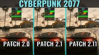 Cyberpunk 2077 - Patch 2.11 - RTX 3070 - 1440p - Benchmark