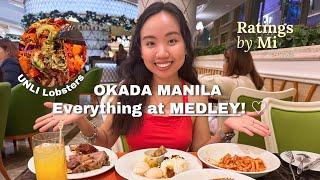 [4K] OKADA MANILA MEDLEY Buffet Full Review Walkthrough, Rates, & Tips | Michelle Jeraldin