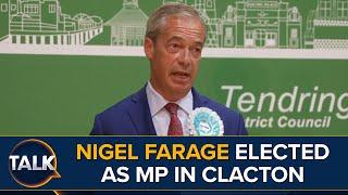 Reform UK Leader Nigel Farage ELECTED In Clacton