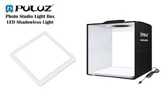 PULUZ 30cm Folding Ring Light Photo Lighting Studio Shooting Tent Box with Shadowless Light Panel