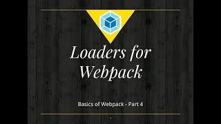 #4 Webpack Loaders | Hot Module Replacement | Style Loader | CSS Loader | Webpack Basics Tutorial