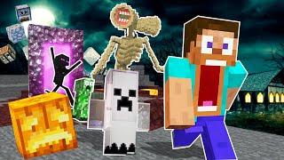 Parkour vs minecraft monster