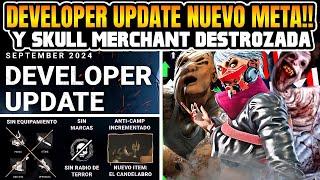 DEVELOPER UPDATE, NUEVO META DE AURAS SURVI Y KILLER! Y SKULL MERCHANT DESTROZADA - Dead by Daylight