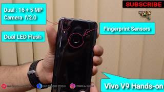 Vivo V9 Quick Hands-on and hidden features.