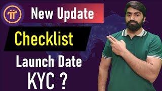 Pi Network KYC &  Launch Date | Pi Network Mainnet Checklist Update | Pi Network By Engineer Zubair