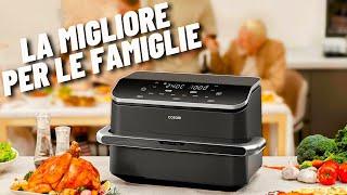 MIGLIORE FRIGGITRICE AD ARIA PER LE FAMIGLIE: Recensione Cosori TwinFry da 10 litri