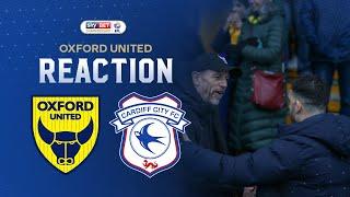 REACTION | OXFORD UNITED vs CARDIFF CITY