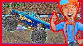 Monster Truck Song - Educational videos for preschoolers - Blippi