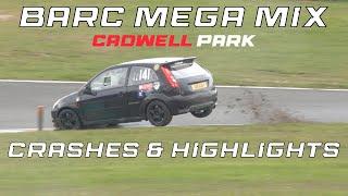 BARC Mega Mix - Crashes & Highlights - Cadwell Park 27-28/04/24