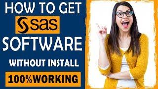 How to Get SAS Software for free | Use SAS without Installation 100% working