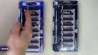 PROMO ORIA Screwdriver Set, Magnetic Driver Kit, Professional Electronics Repair Tool Kit