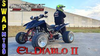 El Diablo II  SWAP! Lucky Star MT-09 / Made by Mechanic ATV#atv #quad #atvriders