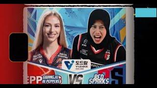 Live Liga Voli Korea Ai Peppers vs Red Sparks Megawati Vs Zhang Yu Live Score