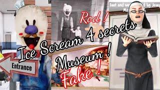 Ice Scream 4 secrets | Museum 