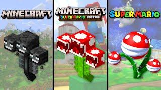 Minecraft: Super Mario Mash-up - All Mobs Comparison