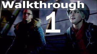 Until Dawn Gameplay Part 1 No Commentary - WAlkthrough Playthrough Part 1