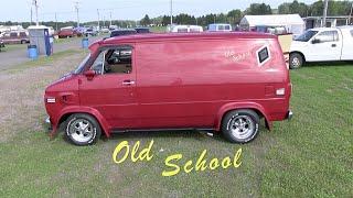 "OLD SCHOOL"  1977 Custom Chevy Shorty Van.