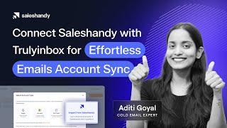 Integrate Saleshandy with TrulyInbox and save more time in your next cold email outreach