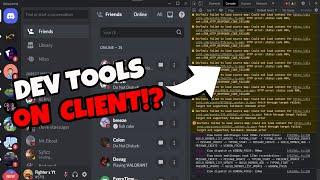 How To Get Developer Tools In Discord Client | dev tools in discord 2022