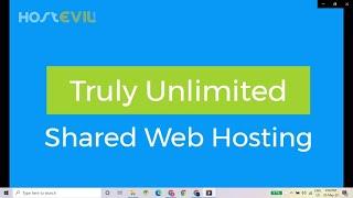 Cheapest Unlimited Web Hosting with Free Domain - HostEviL