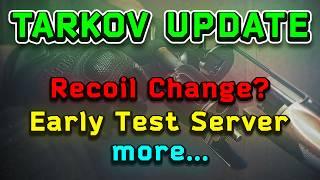 NEW UPDATE! ETS Server, Recoil Changes & MORE! - Escape From Tarkov News