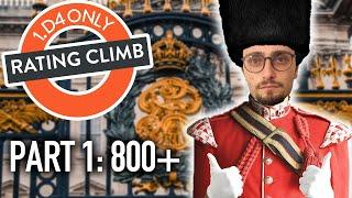 1. d4 ONLY Climb BEGINS | Part 1: 800+ London, Stonewall, Catalan