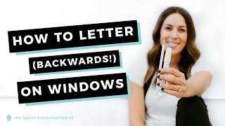 How to Letter on Windows!