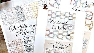 Scripty Papers & Labels