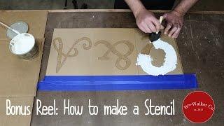 How to make a DIY stencil