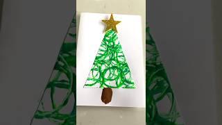 Give this Christmas craft for kids a try! #artforkids #christmascrafts #funforkids