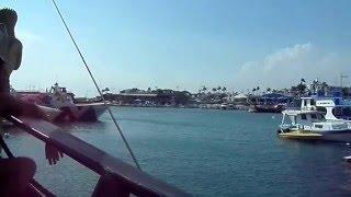 Ayia Napa - Cyprus - swim out for a walk from the port!