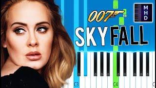 Adele - Skyfall - Piano Tutorial