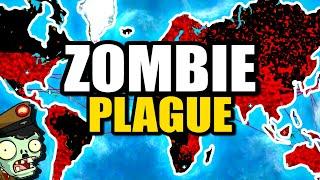 I Created a ZOMBIE Pandemic Around the World... (Plague Inc)