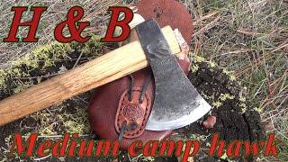 H and B Forge medium camp hawk