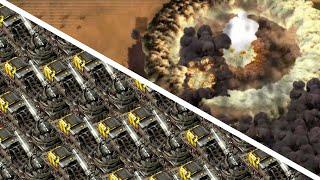 Atomic Artillery Trains are INSANE - Factorio