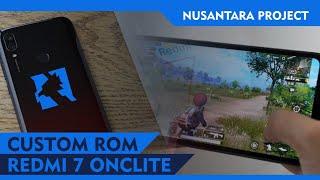 Tutorial Install Custom Rom Redmi 7 - Nusantara Project