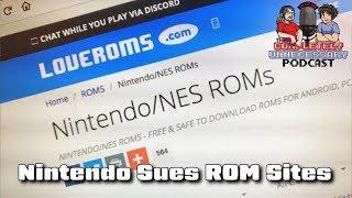 Nintendo Cracks Down on ROM Sites - #CUPodcast