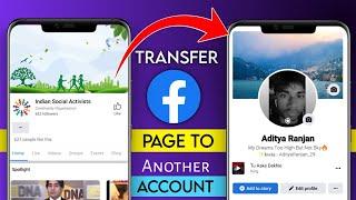 How to transfer Facebook page to another account 2024 !! Facebook page Transfer kaise kare