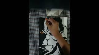 Hanuman drawing //jey Hanuman #shorts #art