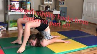 Testing flexibility hacks from Pinterest part 2!!