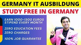 IT Ausbildung FREE Process in Germany | No Fee | No IELTS | High Salary | Student Visa | Spouse Visa