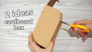 VERY LOW COST CREATIVE IDEAS WITH CARDBOARD BOX | DIY CARDBOARD CRAFTS